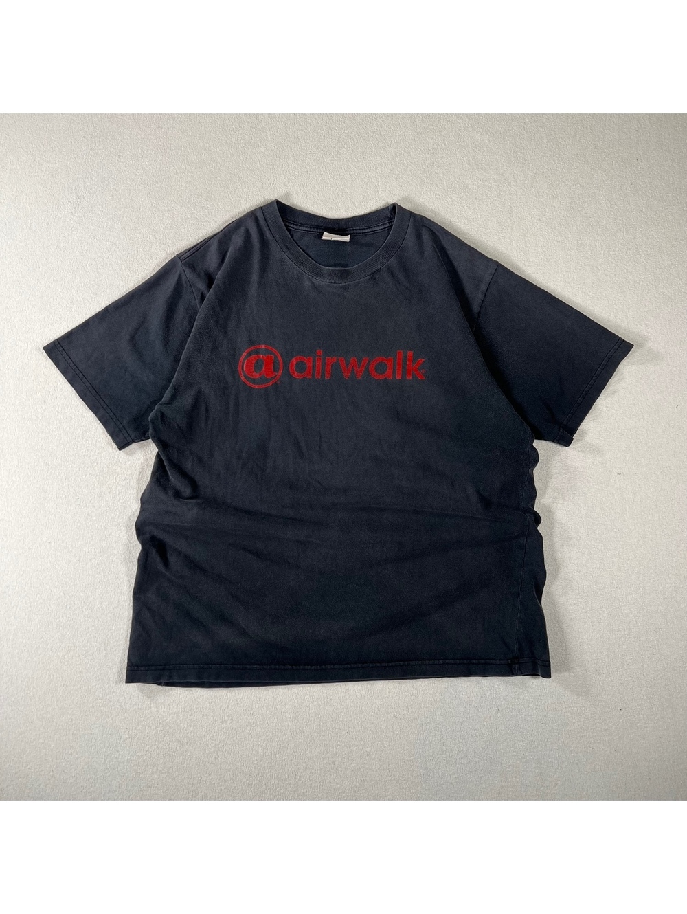 Vintage Airwalk black Spellout logo tee Made in Canada